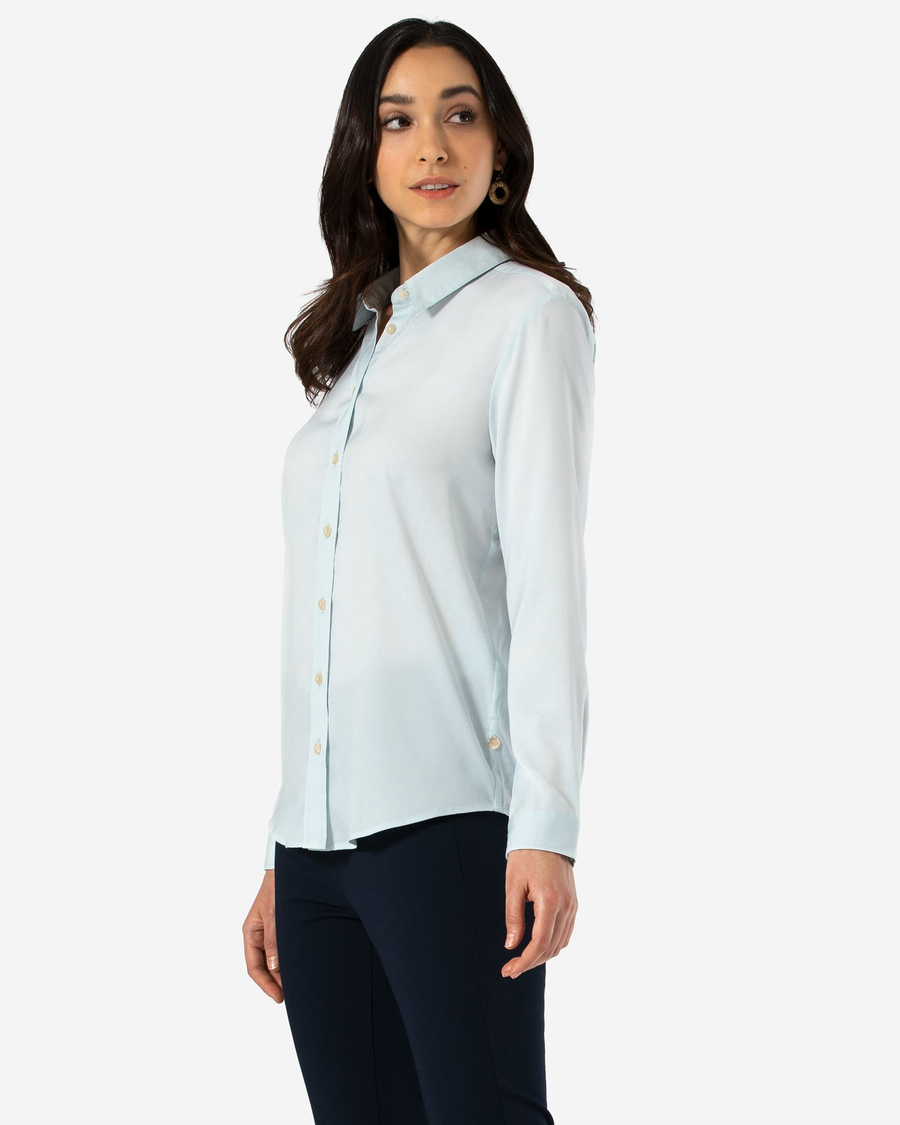 (image for) Durable Button-Up Shirt, Slim Fit